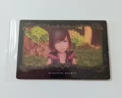 Kingdom Hearts Metallic Card 011 Kairi 1 Card Story Card Wafers 3rd Edition Memo - Image 1