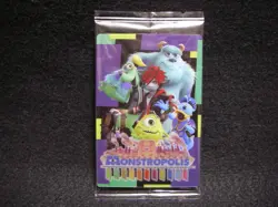 Kingdom Hearts Wafer Memorial Collection Metallic Card 002 Monsters Inc. - Image 1