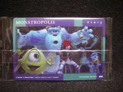 Kingdom Hearts Wafer Memorial Collection Metallic Card 002 Monsters Inc. - Image 2