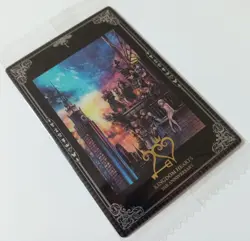 Kingdom Hearts Metallic Placard No.25 Art Card Card Wafers 20th Anniversary 20th - Image 2