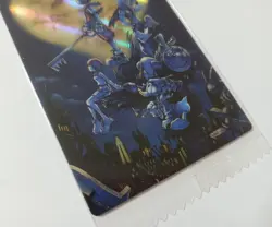 Kingdom Hearts Metallic Placard No.01 Visual Card Card Wafers First Edition KING - Image 3