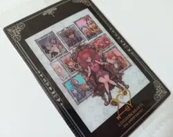 Kingdom Hearts Metallic Placard No.27 Art Card Card Wafers 20th Anniversary 20th - Image 2