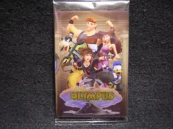 Kingdom Hearts Wafer Memorial Collection Metallic Card 006 Olympus - Image 1
