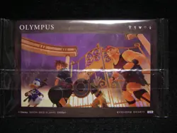Kingdom Hearts Wafer Memorial Collection Metallic Card 006 Olympus - Image 2