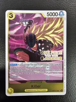 One Piece Card Game - Killer OP10-106 Promo Judge ENG - Image 1