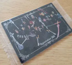 Kingdom Hearts Card No. 20 Metallic Placard Wafers 2nd Edition - Image 2
