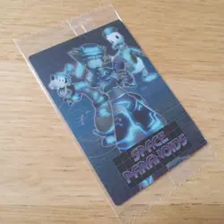 Kingdom Hearts Card No. 22 Metallic Placard Wafers 1st Edition - Image 2