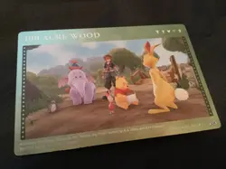 Kingdom Hearts 100 ACRE WOOD Trading Card - Image 3