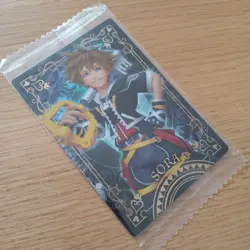 Kingdom Hearts Card No.14 Metallic Placard Wafers 1st Edition - Image 2