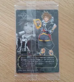 Kingdom Hearts Card No.14 Metallic Placard Wafers 1st Edition - Image 3