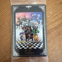 Kingdom Hearts Wafer Card 20th Anniversary Art Rare Disney Sora - Image 1