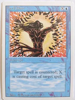 MTG MAGIC 1994 - SPELL BLAST - INTERRUPT - REVISED EDITION - ENG - Image 1