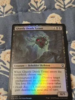 Ghastly Death Tyrant FOIL Commander Legends: Battle for Baldur's Gate Magic MTG - Image 2
