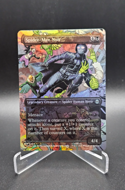 MTG Spider-Man FOIL Spider-Man Noir U 0204 Magic The Gathering - Image 1