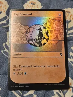 Sky Diamond FOIL Showcase Commander Legends Battle for Baldur's Gate MTG Magic - Image 1