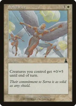 Solidarity - Medium Play MTG Urza's Destiny - Image 1