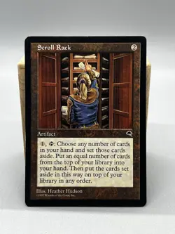 Scroll Rack Tempest Regular LP MTG Magic The Gathering - Image 1
