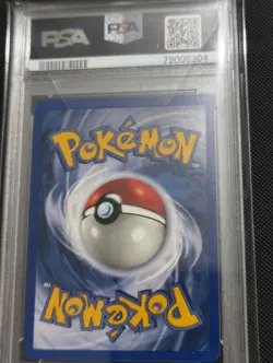 Pokemon 2000 Mew #9 WOTC Black Star Promo Holo PSA 8 NM-MT Fart Swirl - Image 2