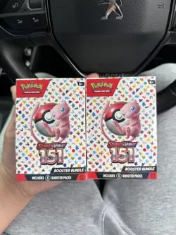 Pokemon TCG Scarlet And Violet 151 Booster Bundle x2 - New Sealed - Image 1