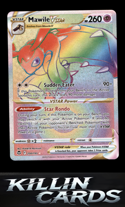 Mawile VSTAR (Secret) 200/195 Pokemon Secret Rare SWSH12: Silver Tempest Card NM - Image 1