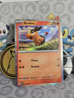 Carte Pokemon HOLO Gruikui 011/086 WHT Flamme Blanche SV10.5 FR NEUF - Image 1