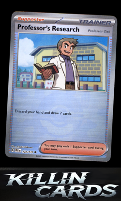Professor's Research [Professor Oak] (Poke Ball Pattern) 122/131 Pokemon Common - Image 1