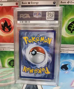 2015 Pokemon Team Magma's Groudon EX XY Double Crisis #15/34 PSA 8 NM-MT English - Image 2