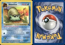 Pokemon - Fossil - 1999 - Amonitas - Deutsch - EXC - 52/62 - Image 1