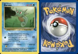 Pokemon - Fossil - 1999 - Horsea - Seeper - Englisch - NM - 49/62 - Image 1
