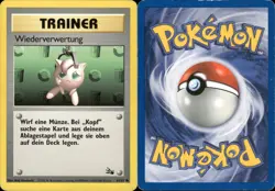 Pokemon - Fossil - 1999 - Wiederverwertung - Deutsch - EXC - 61/62 - Image 1