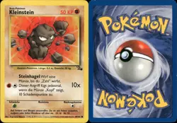Pokemon - Fossil - 1999 - Kleinstein - Deutsch - EXC - 47/62 - Image 1