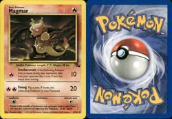 Pokemon - Fossil - 1999 - Magmar - Englisch - NM - 39/62 - Image 1