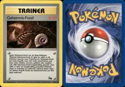 Pokemon - Fossil - 1999 - Geheimnis-Fossil - Deutsch - EXC - 62/62 - Image 1