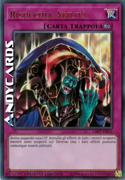 RISUCCHIA ABILITA (Skill Drain) • Ultra R • LART IT012 • Lim • Yugioh ANDYCARDS - Image 1
