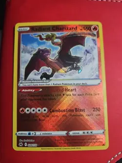 Radiant Charizard 020/159 Near Mint NM - Crown Zenith - Pokemon TCG Card - Image 1