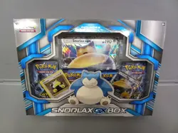 Pokemon TCG Trading Card Game Snorlax GX Factory Sealed Box / Set - Image 1