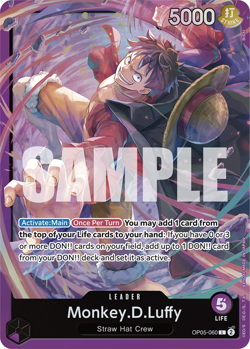 One Piece Starter Deck 18 PURPLE Monkey D Luffy - Choose your Card Singles ST-18 - Image 2