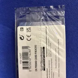 Pokemon GO Prerelease Pikachu Holo Foil Promo Card 028/078 Sealed - Image 3