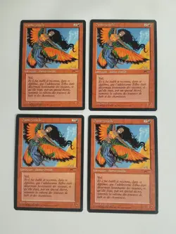 MTG Playset 4x Bird Maiden (French Renaissance (BB)/Red/C) - BGM - Image 1