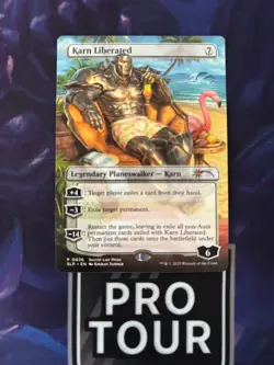 Karn Liberated Secret Lair Showdown Promo Non-Foil NM MTG Pro Tour Atlanta - Image 1