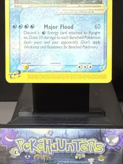 Pokemon Card Kyogre ex 001 Nintendo Power Magazine Black Star Promo Non Holo LP - Image 3