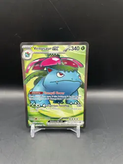 Pokemon TCG Scarlet & Violet 151 Venusaur EX Holo Ultra Rare TCG Card 182/165 NM - Image 1