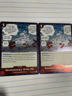 One Piece card PRB-02 OP05-021 Revolutionary Army HQ UC Foil The Best vol.2 - Image 1