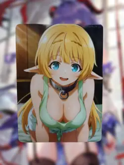 Shera L. Greenwood How Not To Summon A Demon Lord Anime Waifu Sexy Hentai Card - Image 1