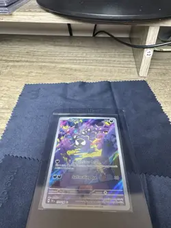 Pokemon TCG Gastly Illustration Rare IR Holo Card 177/162 Temporal Forces NM - Image 2