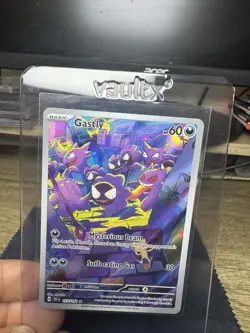 Pokemon TCG Gastly Illustration Rare IR Holo Card 177/162 Temporal Forces NM - Image 5