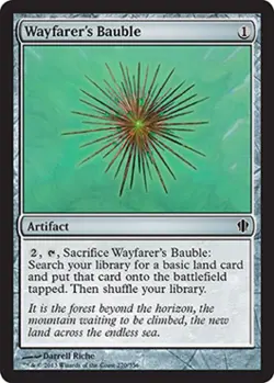 Wayfarer's Bauble - Light Play MTG Commander 2013 Edition - Image 1