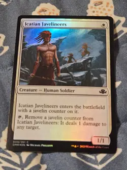 Icatian Javelineers FOIL Dominaria Remastered MTG Magic - Image 1