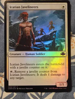 Icatian Javelineers FOIL Dominaria Remastered MTG Magic - Image 3