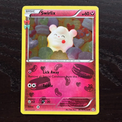 Swirlix RC19/RC32 Pokemon Generations XY Uncommon Radiant Collection Card MP - Image 1